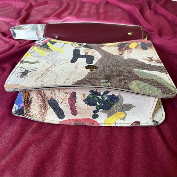 *SOLD* VIVIENNE WESTWOOD • RARE AUTHENTIC GENUINE LEATHER FLORA & FAUNA HANDBAG - Picture 12 of 16